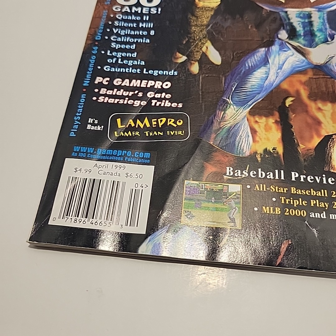GamePro Video Game Magazine April 1999 #127 Soul Reaver