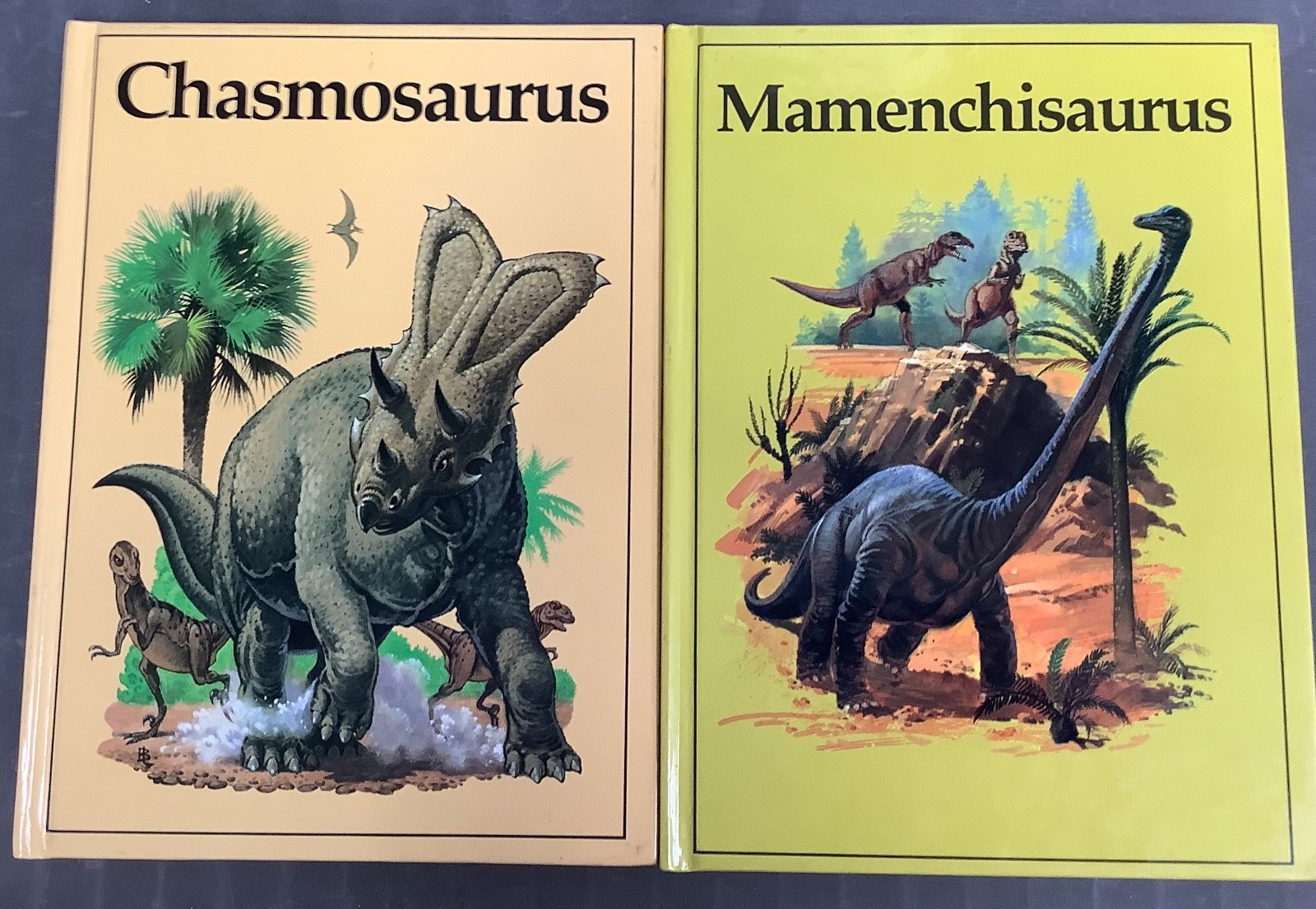 Rare 80s Vintage Lot Of 10 Rourke Hardcover Dinosaur Library Series Books