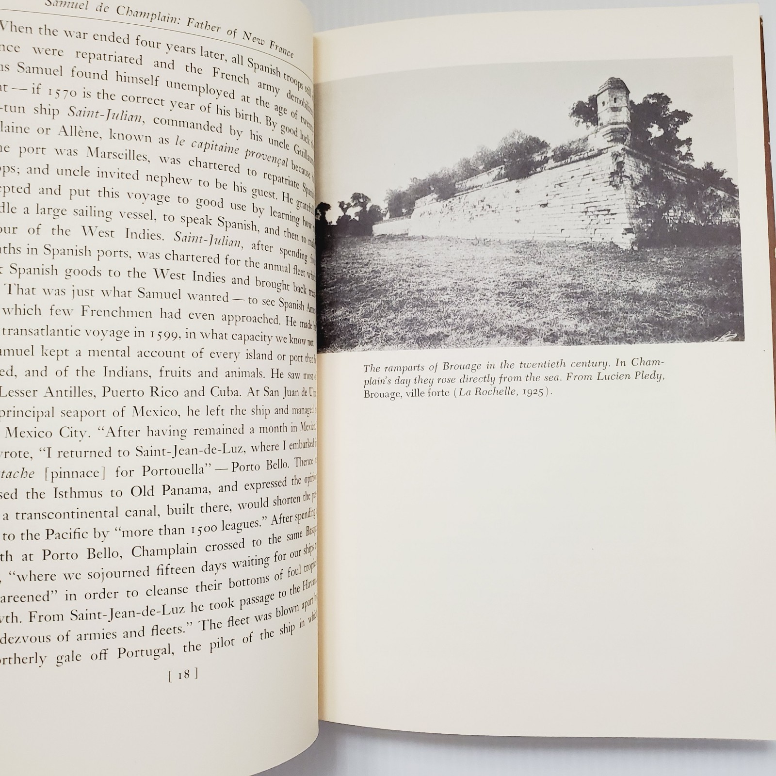 Samuel De Champlain Book Father of New France Samuel Eliot Morison 1972 Vintage