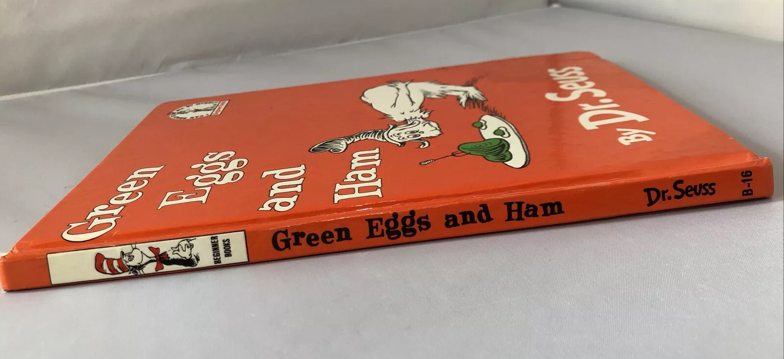 Vintage Beginner Books; Green Eggs and Ham by Seuss 1960, Hardcover