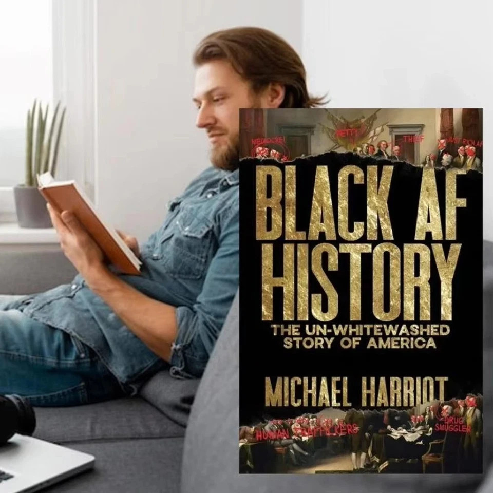 Black AF History: The Un Whitewashed Story of America by Michael Harriot A5-Size