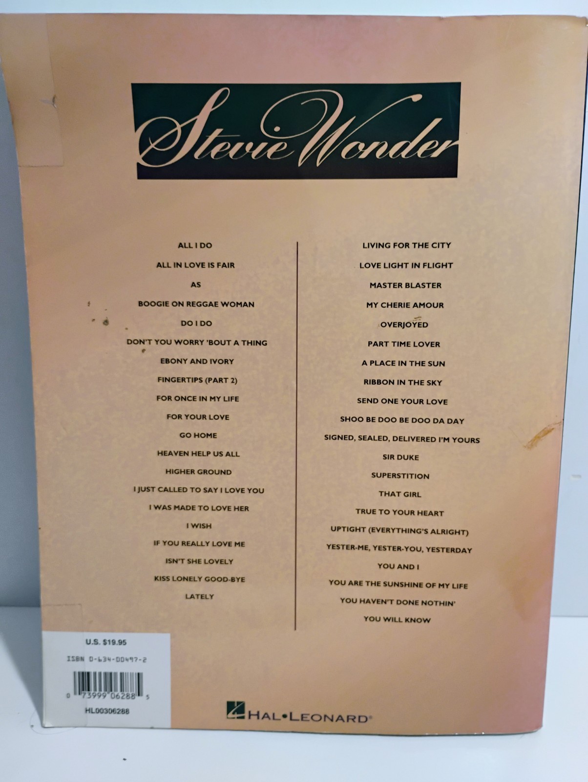 Stevie Wonder – Written Musiquarium [Paperback] [1999]