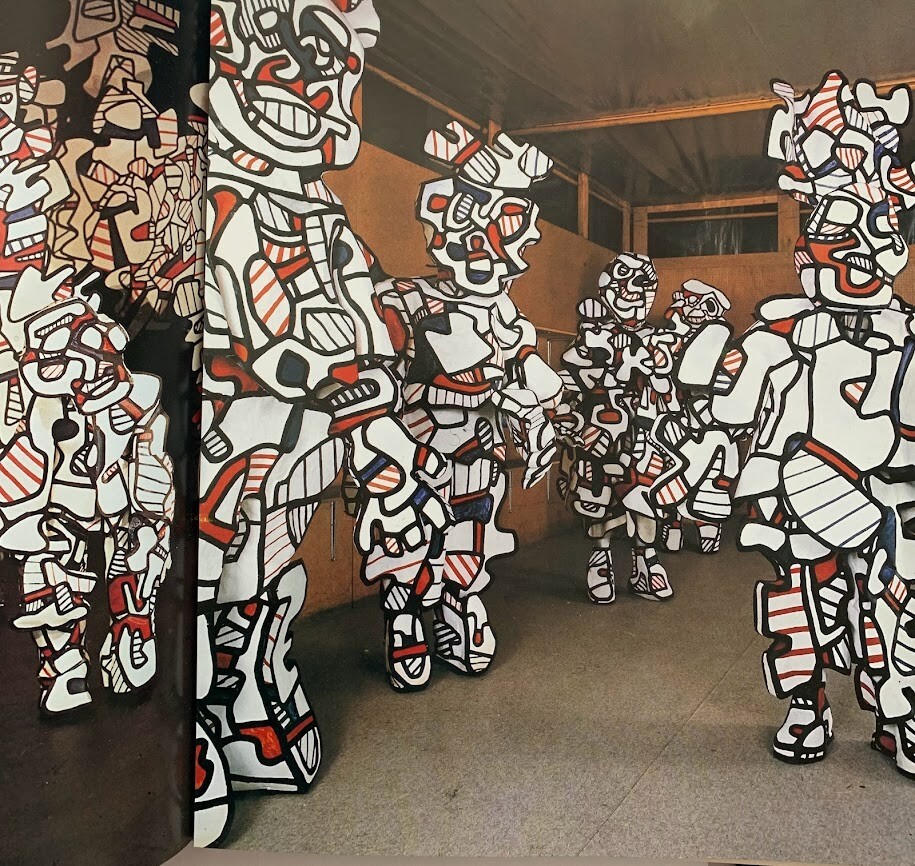 1981 Jean DUBUFFET Book by Andreas Franzke, Publisher Harry N Abrams France