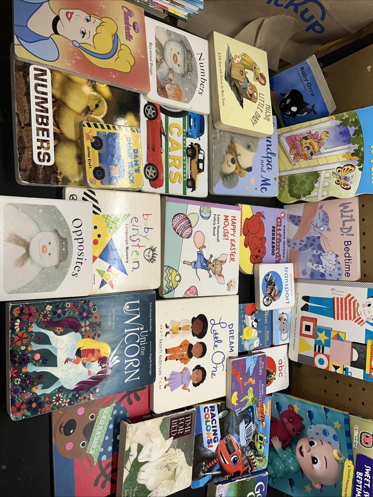 15 Random Board Books for Toddler story time lot MIX