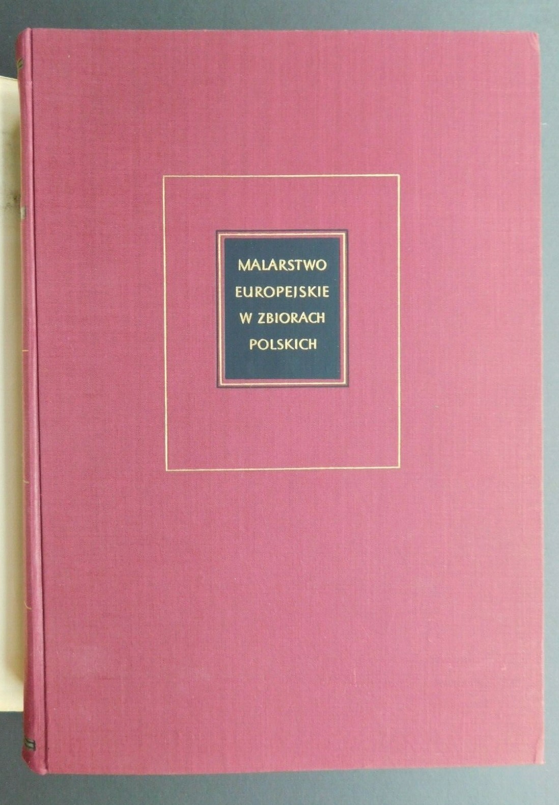 Oversize European paintings in Polish Museums 1955 MALARSTWO POLSKICH 560 pages