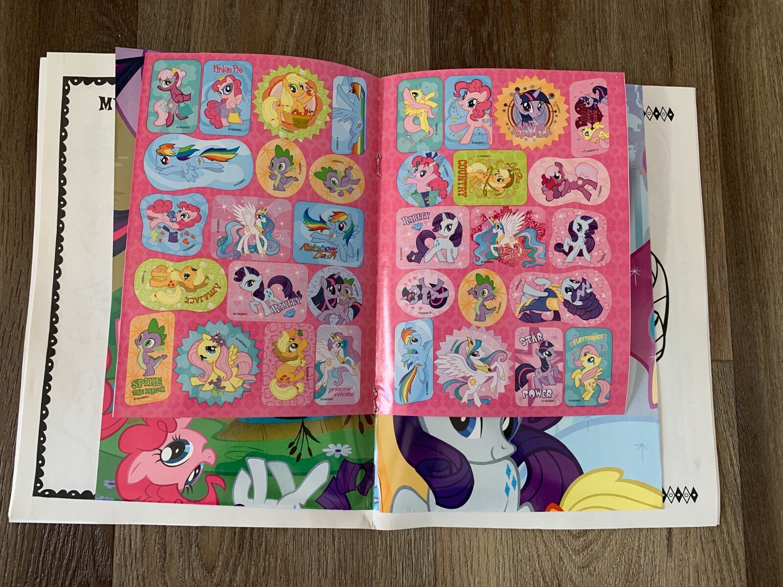 My Little Pony Activity Book Includes Stickers & Posters NEW