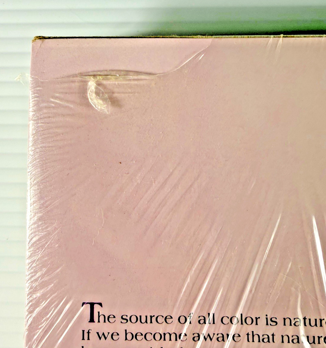 Color The Essence of You Suzanne Caygill HC 1980 Sealed/Partial Wrap