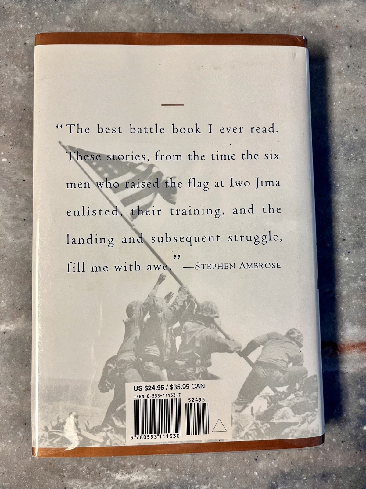 Flags of Our Fathers James Bradley Signed First Edition Hardcover WWII WW2