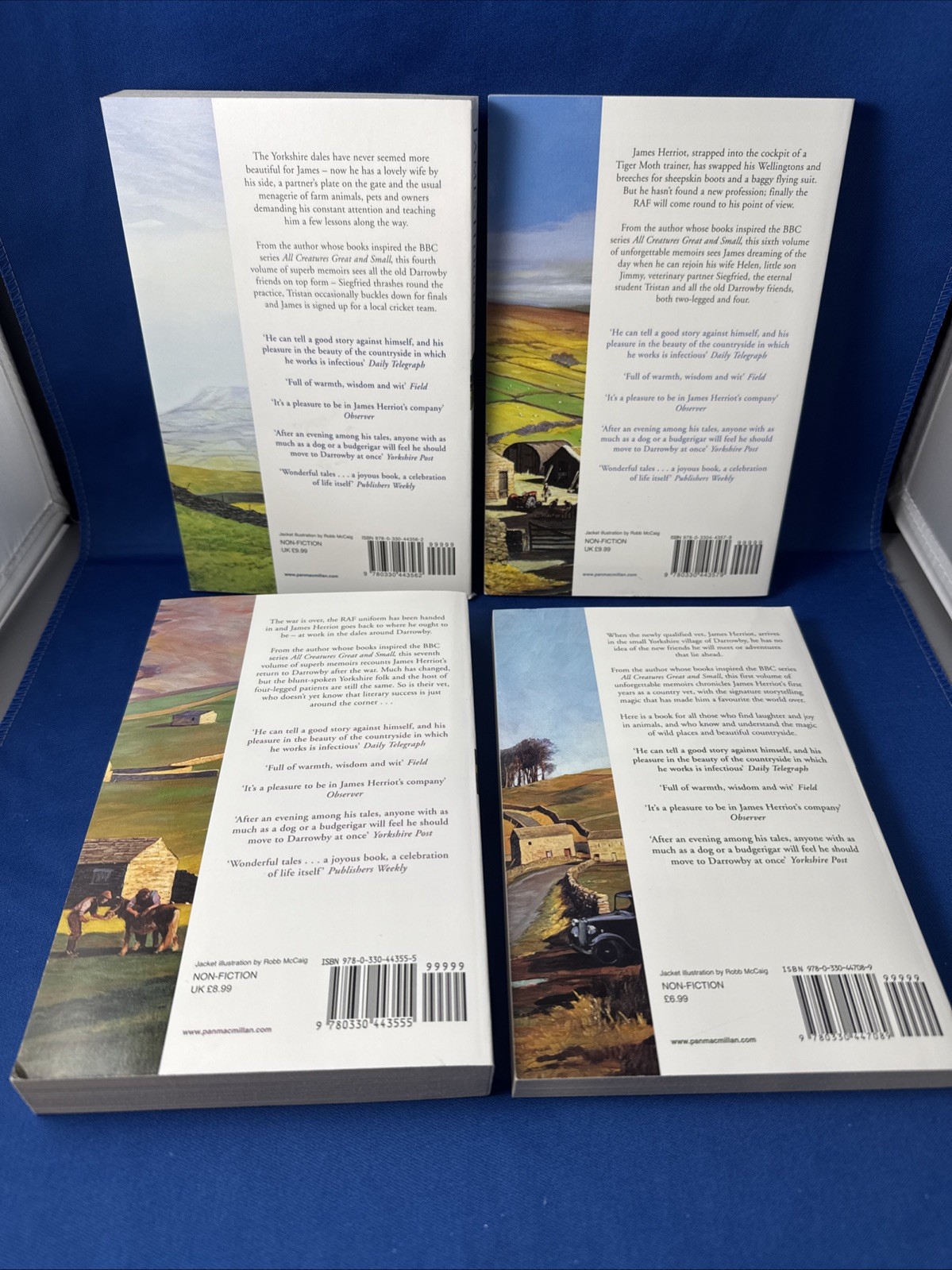 James Herriot Collection 8 Books Box Set 1-8 All Creatures Great Small