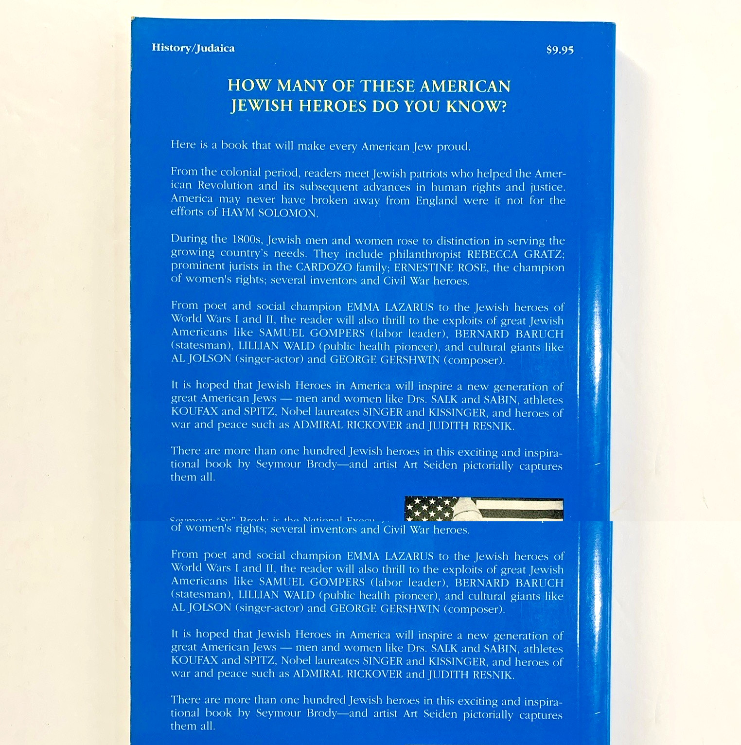 Jewish Heroes of America by Seymour Brody