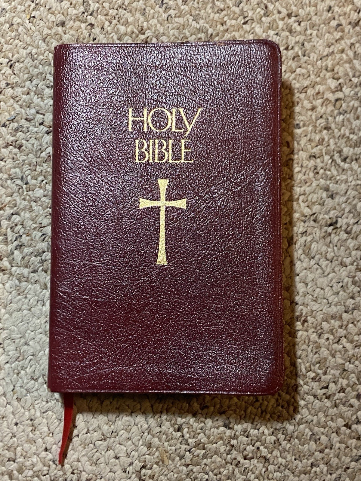 1987 New American Bible Holy Bible Catholic Bible Press 9055NBG Bonded Leather