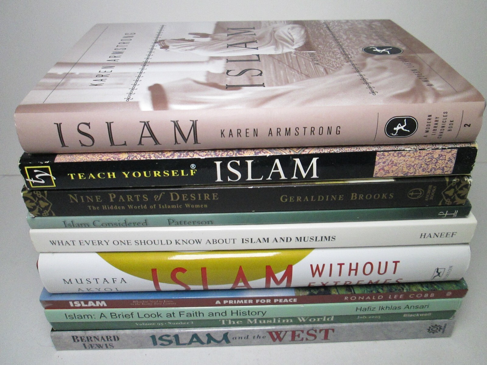 ISLAM Muslim World Book Lot Islamic History Theology Philosophy Saudi Arabia UAE