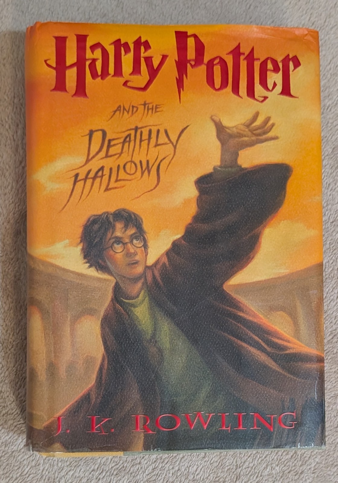 Harry Potter And The Deathly Hollows First Ed HC BJ New Rare Error Pg 759