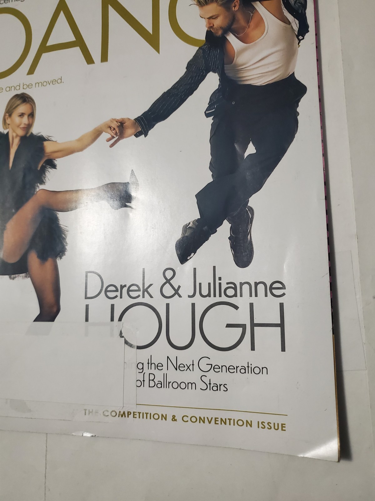DANCE MAGAZINE JULY AUGUST 2025 DEREK & JULIANNE HOUGH BALLROOM STARS