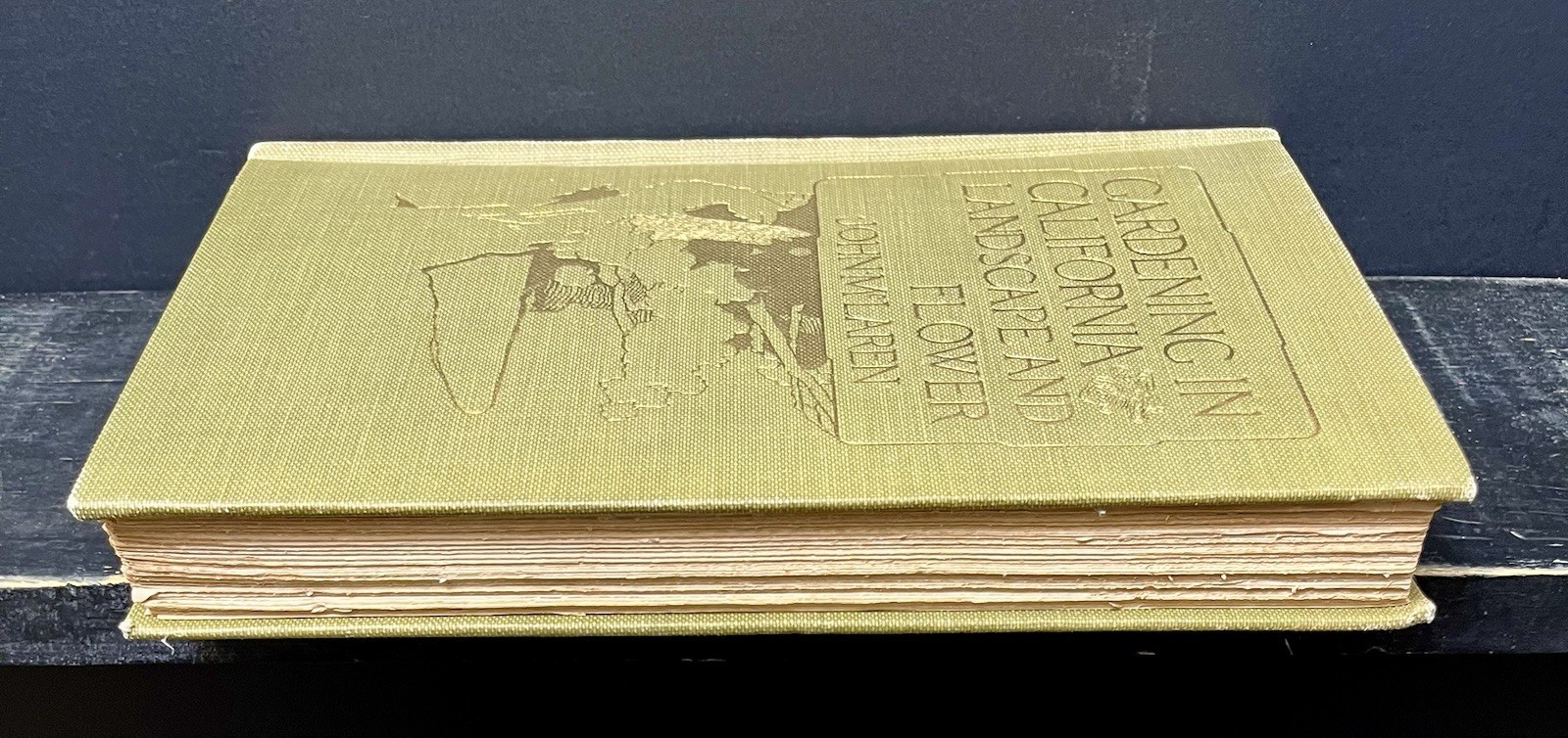 Gardening In California Landscape and Flower by John McClaren 1909 Hrdbk VG O1
