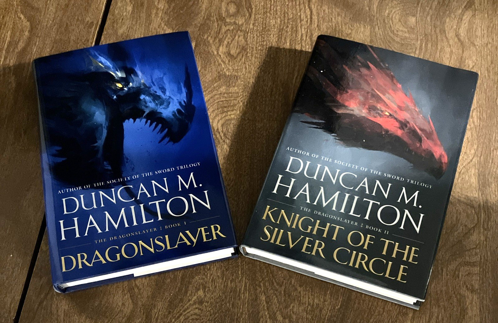 Duncan M. Hamilton, The Dragonslayer-Books I & II, 1st Ed., HC, LIKE NEW (935)