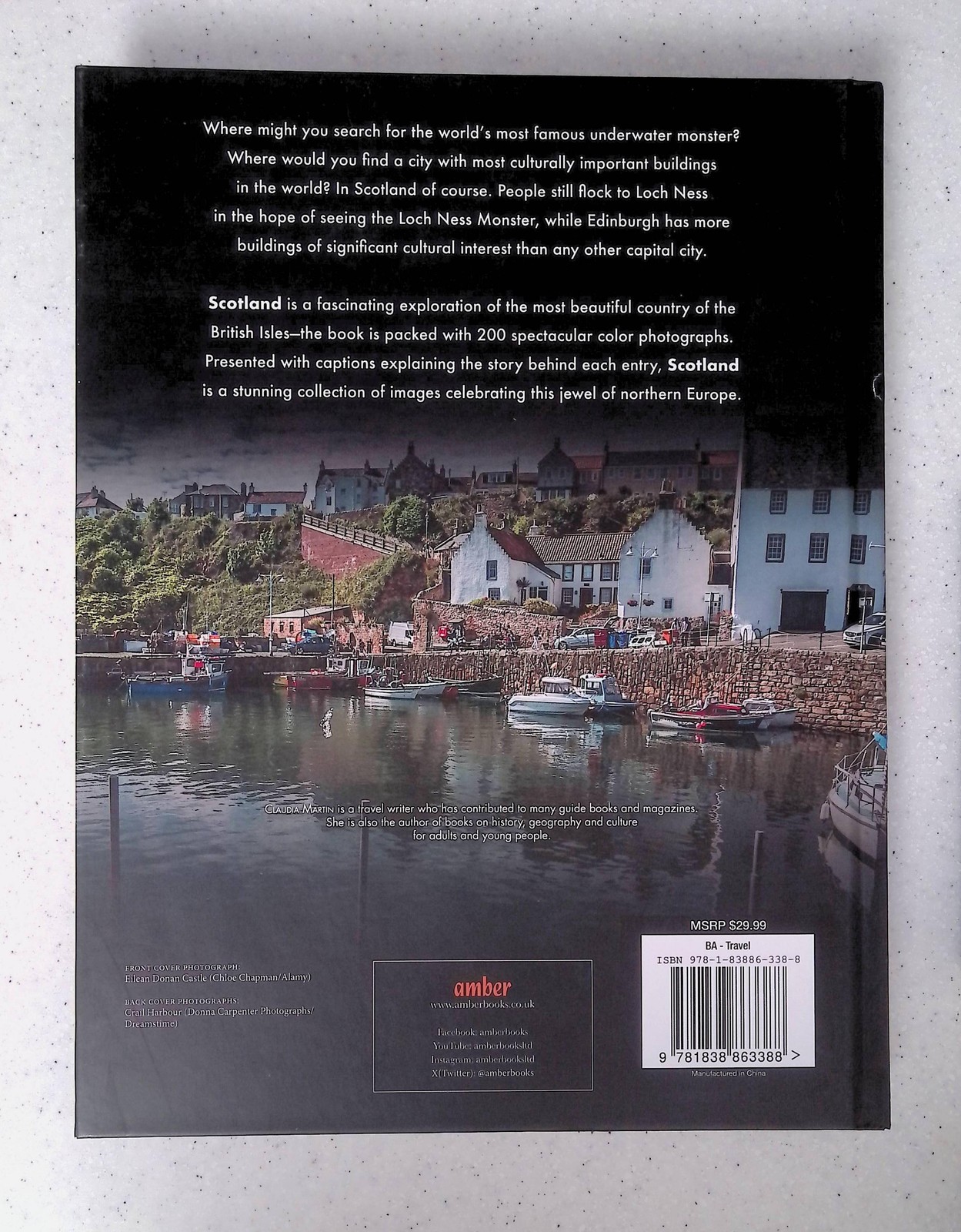 Scotland: The Land of Misty Isles by Claudia Martin Travel Photo, HC Illustrated