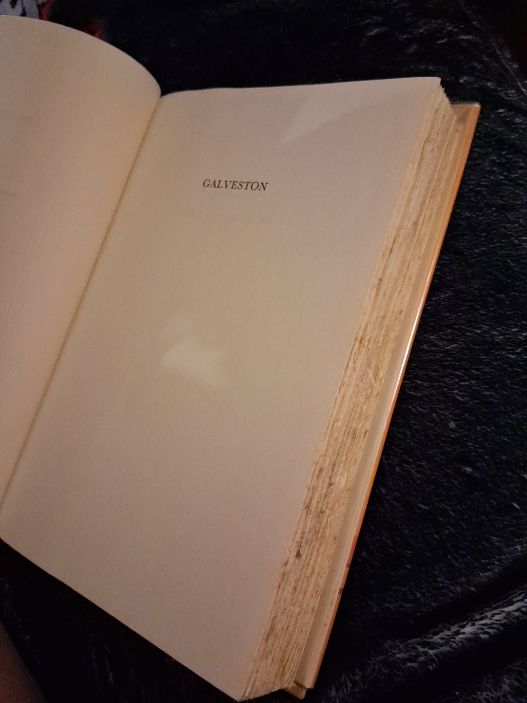 Galveston : A Novel by Suzanne Morris (1976, HC/DJ) 1st Edition