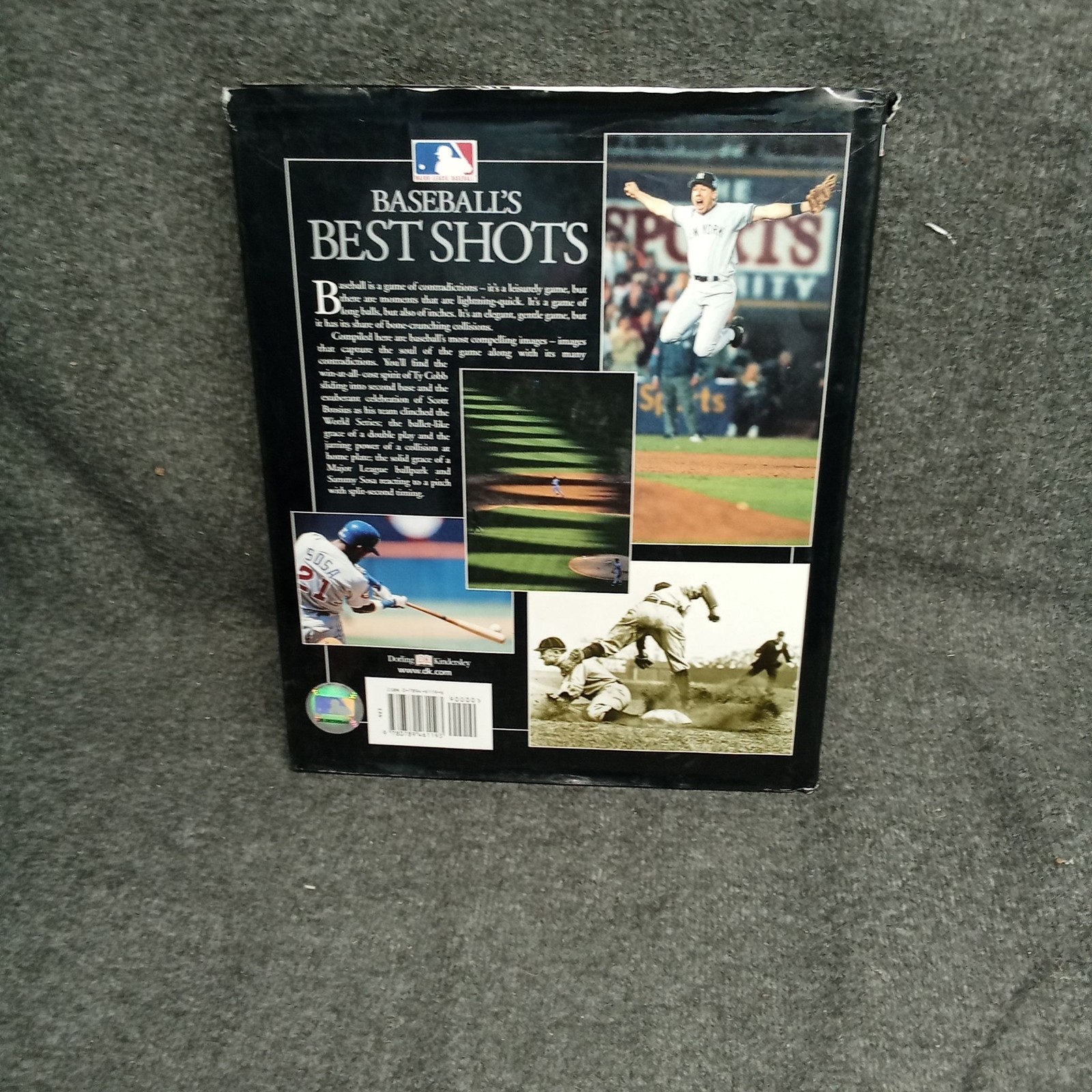 DK Baseballs Best Shots Large Hardcover 2000 Official MLB Photography Book