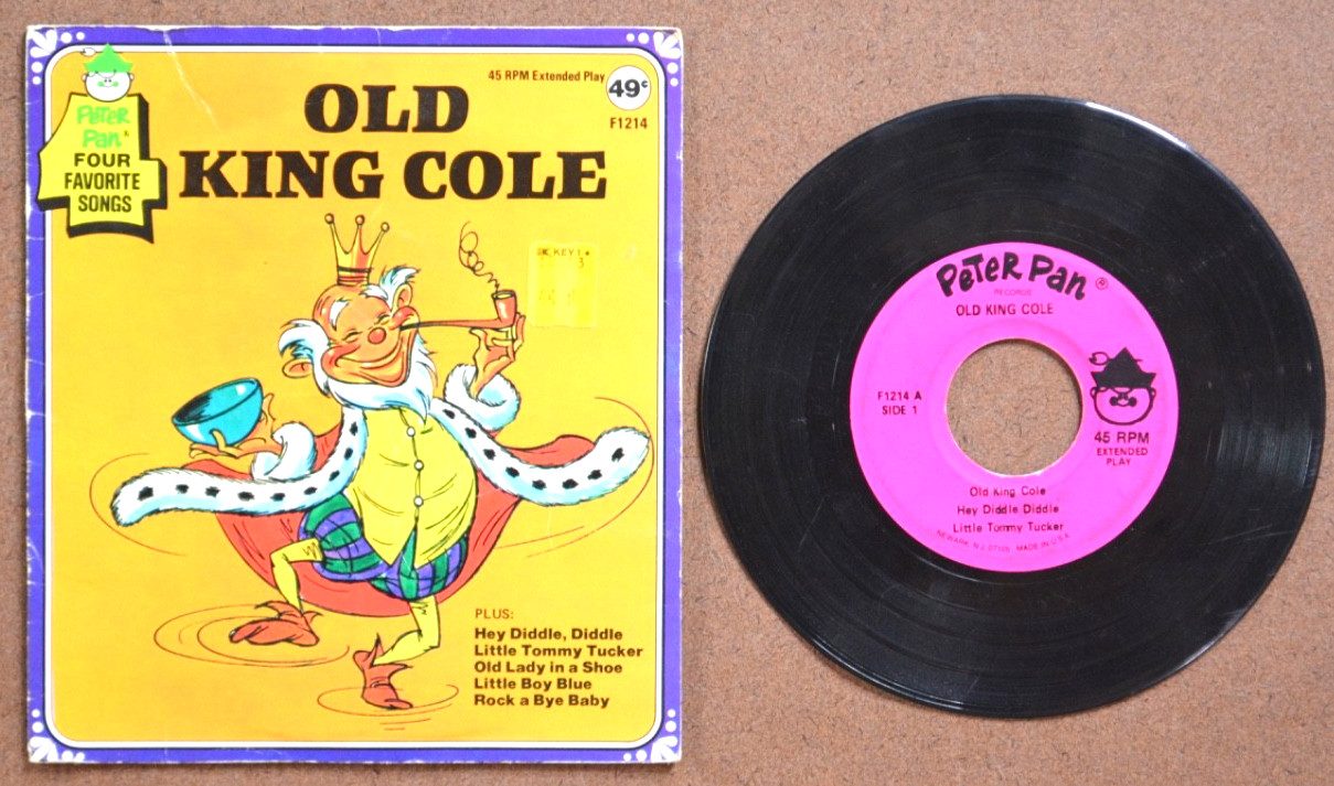 PETER PAN RECORDS OLD KING COLE