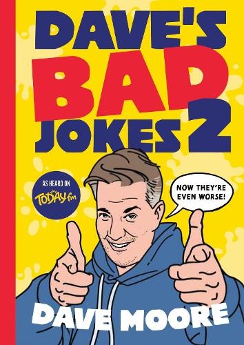 Dave’s Bad Jokes 2 by Moore, Dave Hardback Book The Fast Free Shipping