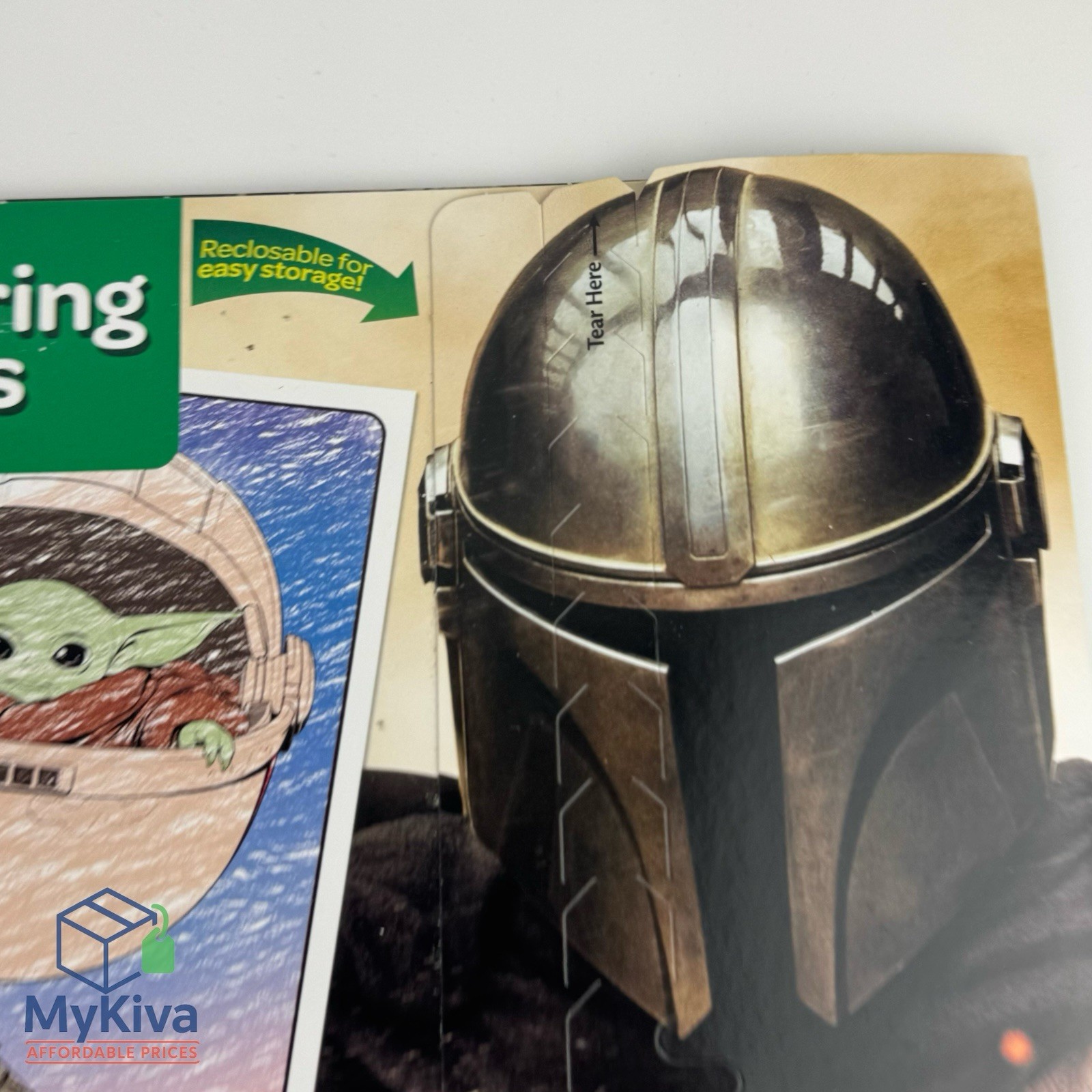 Crayola Star Wars Mandalorian Giant Coloring Pages Grogu Rescue 18 Sheets