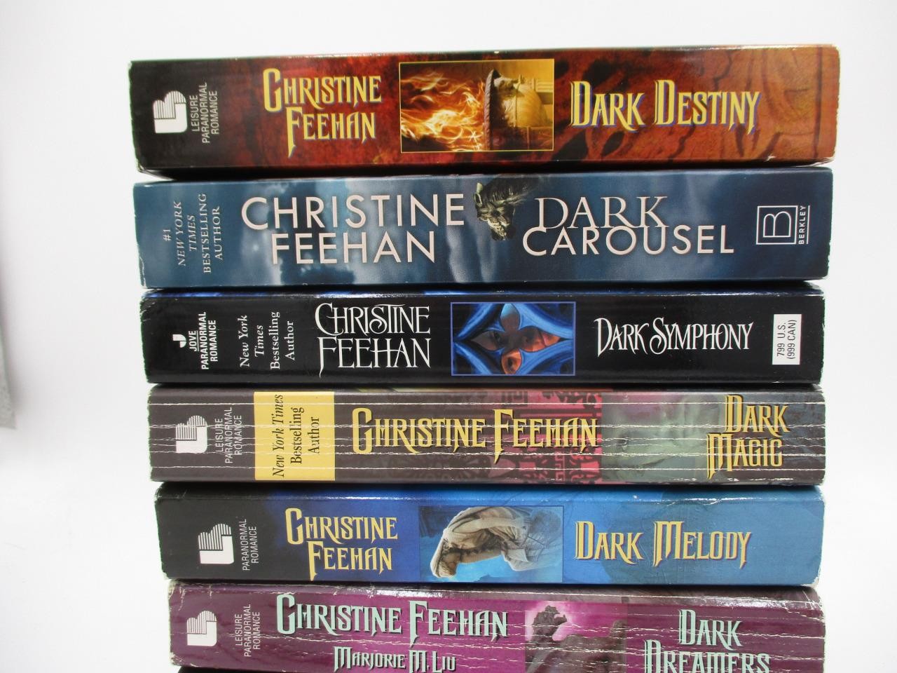 Lot 8 Christine Feehan Carpathians Dark Series Paranormal Romance PB Books