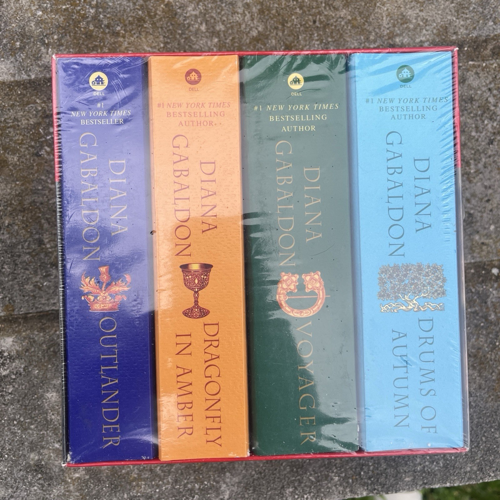 Outlander Book Series Box Set Diana Gabaldon NEW SEALED 4 Books Lot