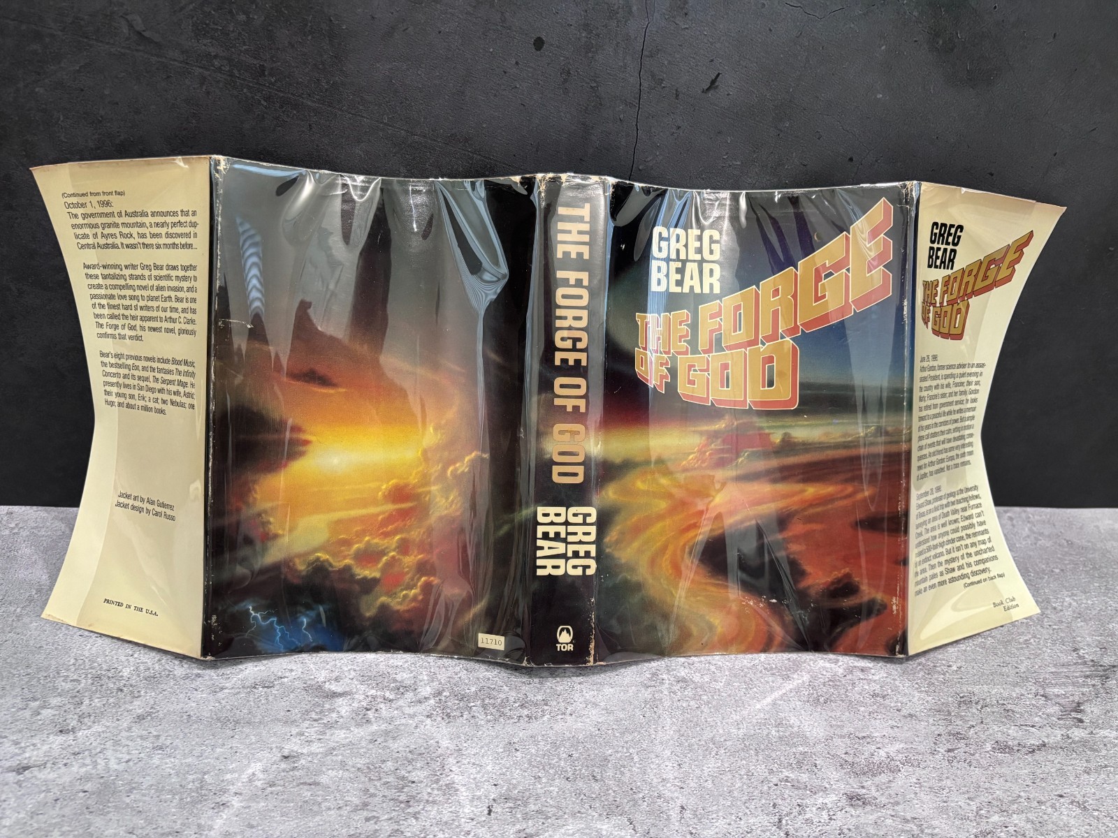 Greg Bear HC Lot x4 | Forge of God+Foundation Chaos+Hull Zero Three+Star Wars RP