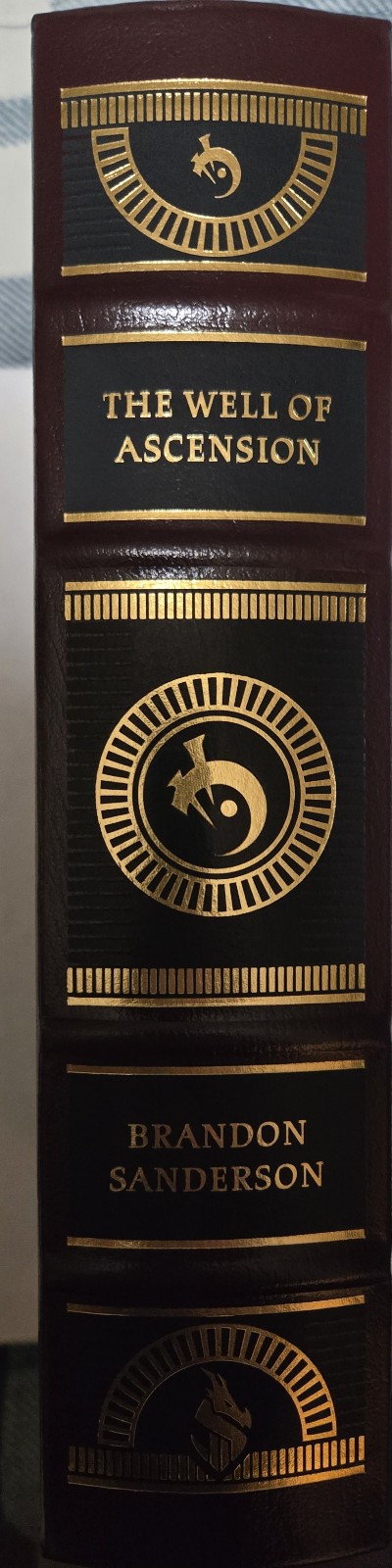 The Well of Ascension by Brandon Sanderson – DragonSteel Leather Bound Unsigned