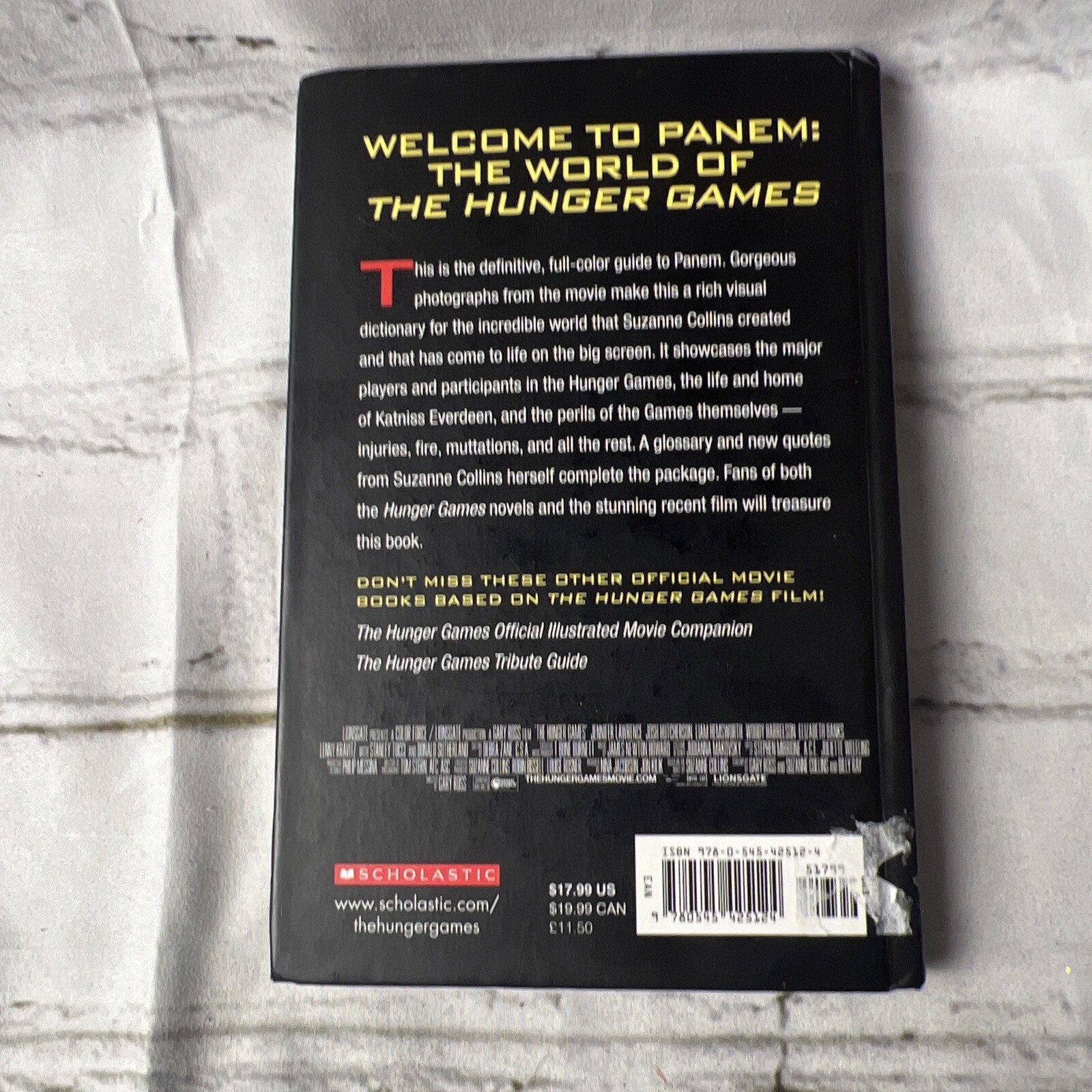The World of the Hunger Games by Kate Egan (2012, Hardcover)