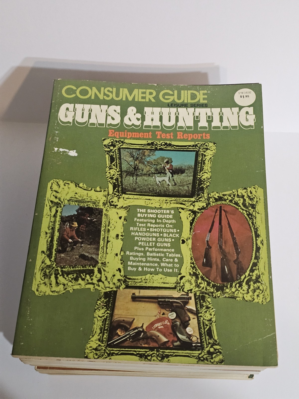 Vintage Lot of 11 Guns & Ammo Annuals, Guns Illustrated Journals and More.