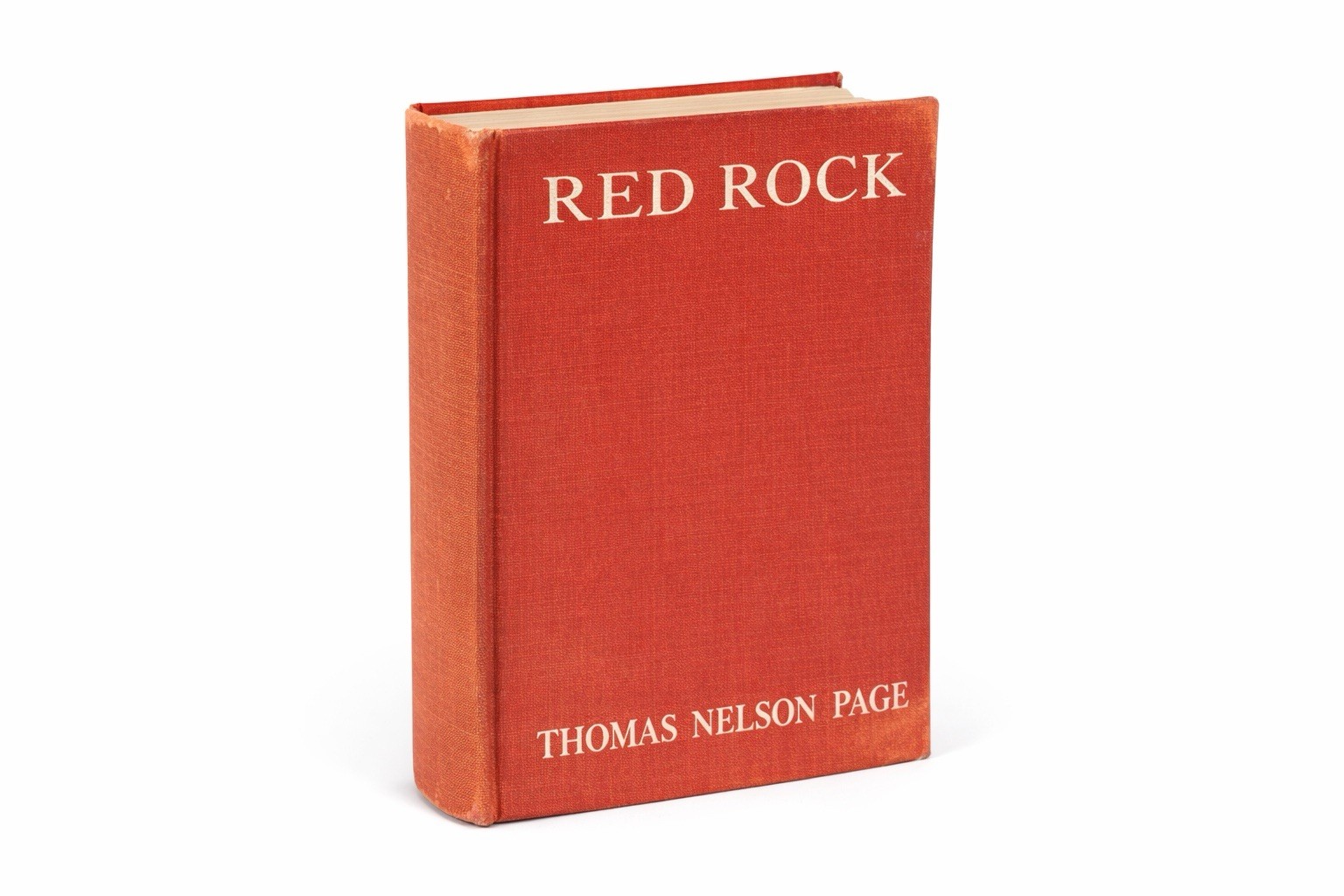 Red Rock: A Chronicle of Reconstruction – Thomas Nelson Page 1909 Scribner’s HC
