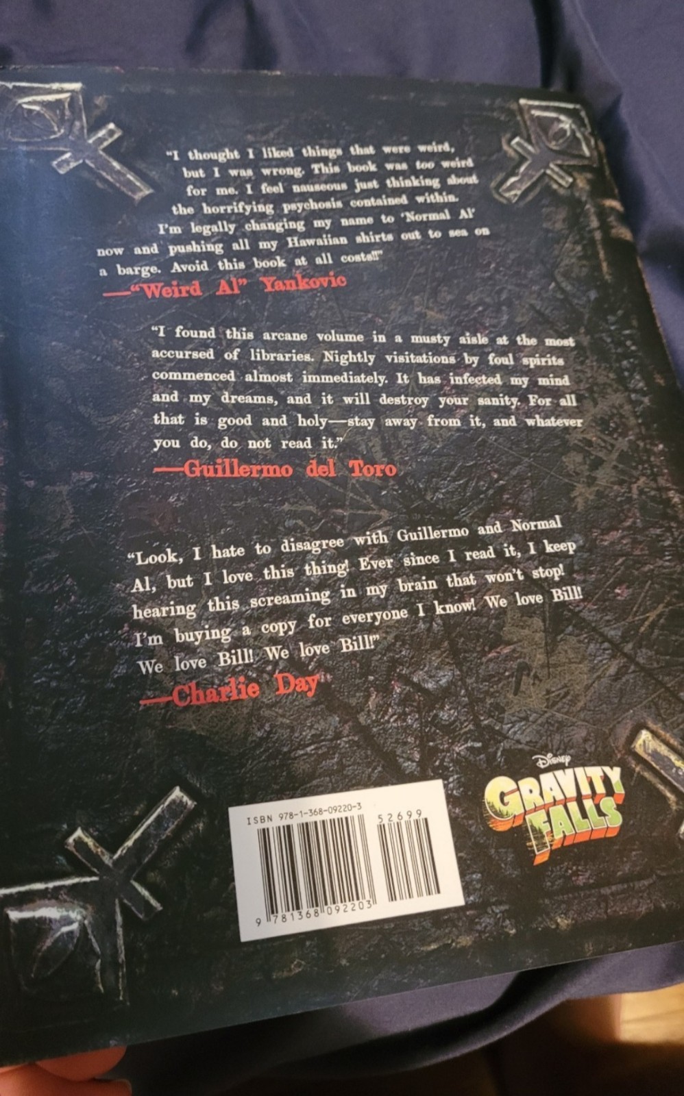 The Book of Bill RARE GLOSS MISPRINT Alex Hirsch (2024 Hardcover) Gravity Falls