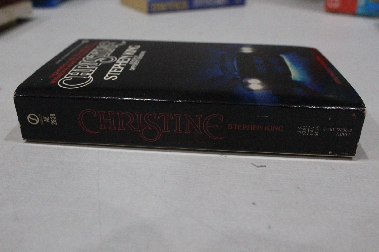 Christine by Stephen King Vintage Paperback Book First Signet 1983 Edition Clean