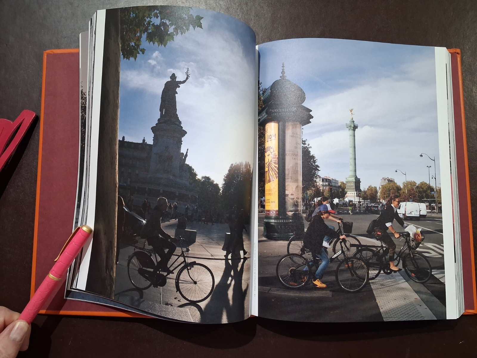 Trope PARIS Scott Yanzy Photography Leather Bound Hard Cover $195 Coffee Table