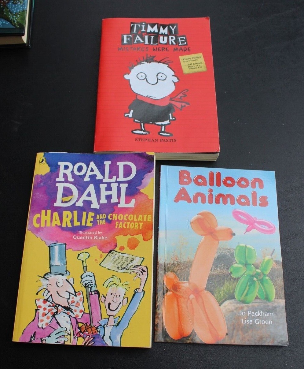 Chapter Book Lot for Boys Kids Elementary Middle School Level 11 pc