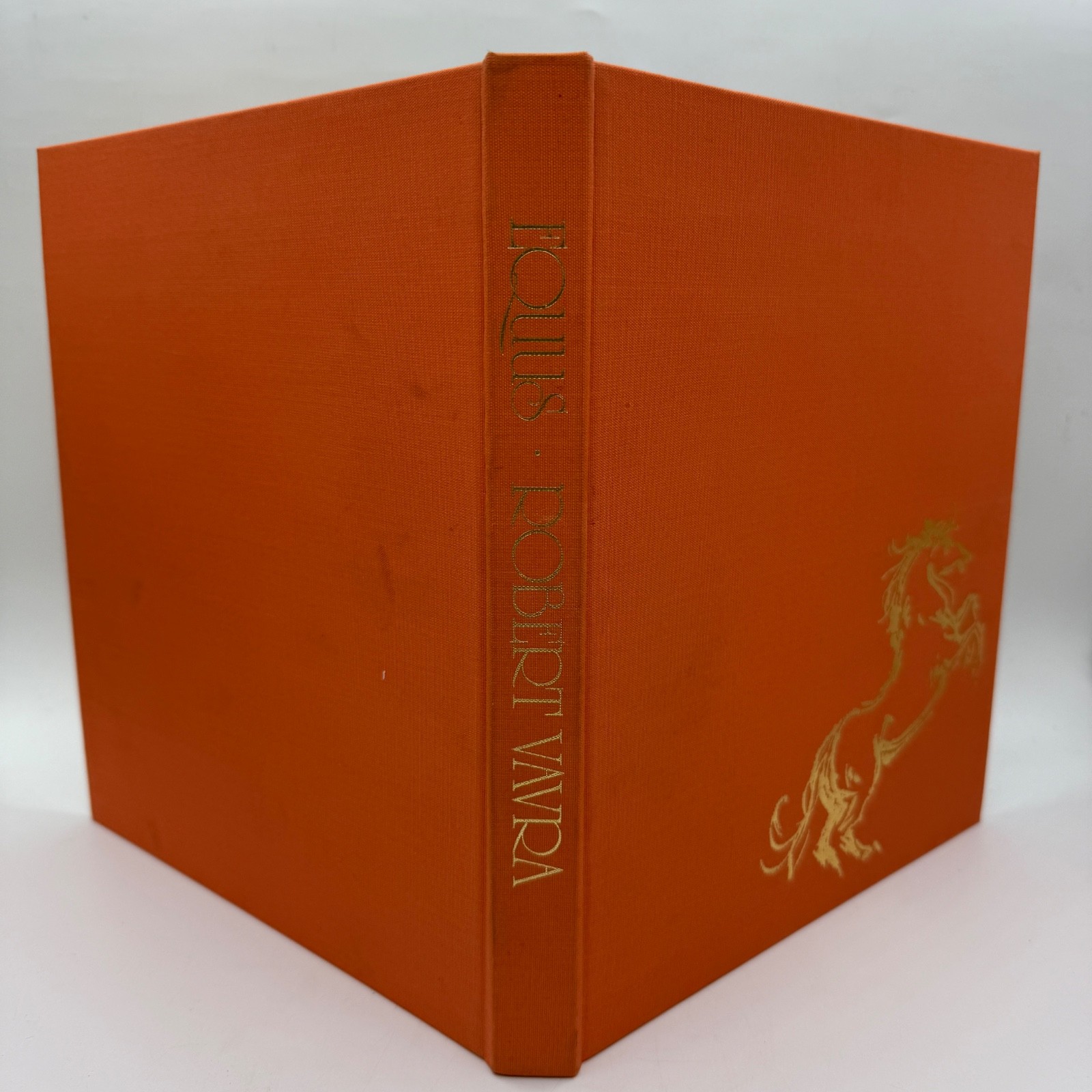1977 Equus The Creation of a Horse Robert Vavra SIGNED 1st Edt Slip Case #187