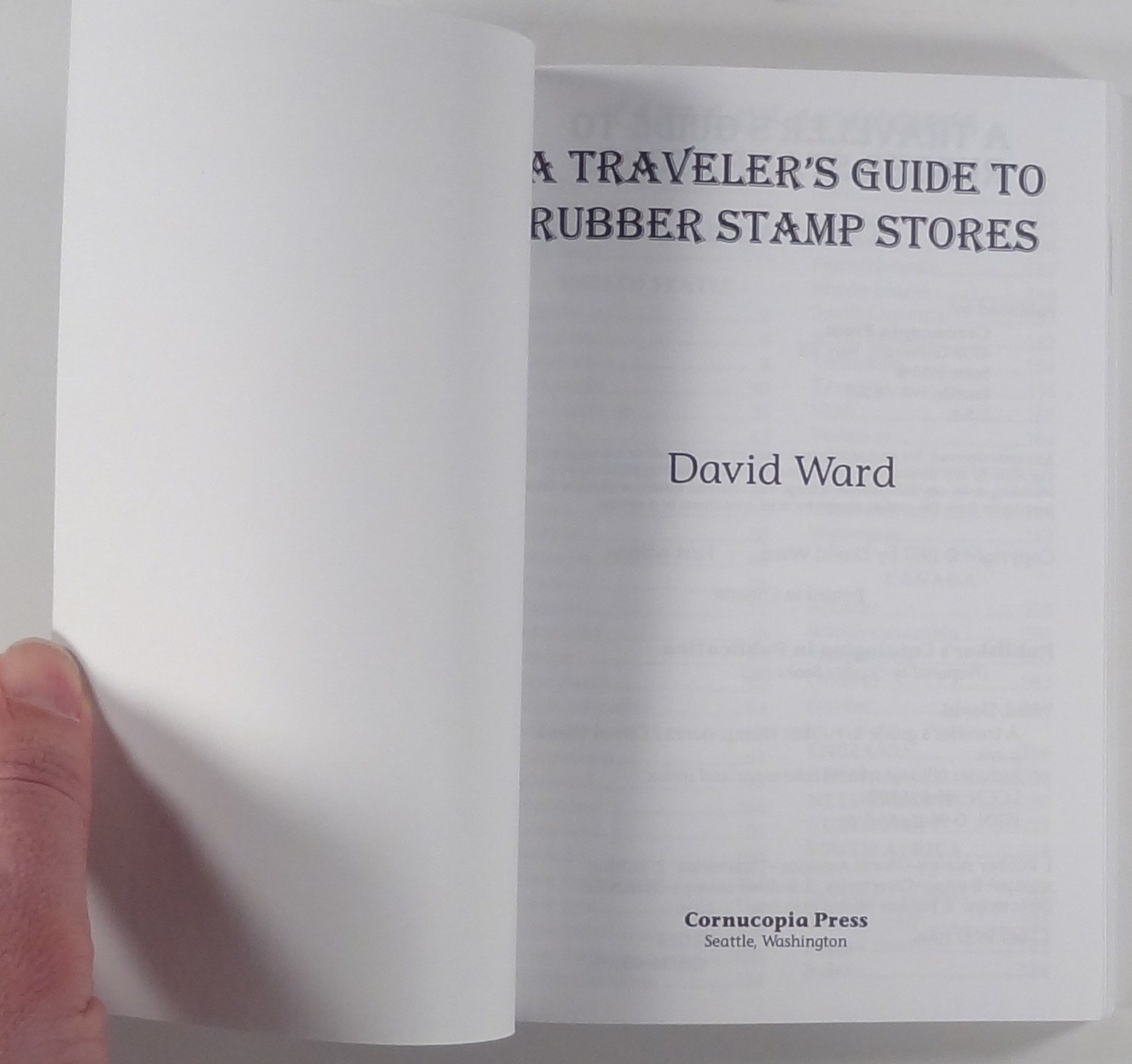 1997 A TRAVELER’S GUIDE TO RUBBER STAMP STORES worldwide CRAFTS scrapbooking