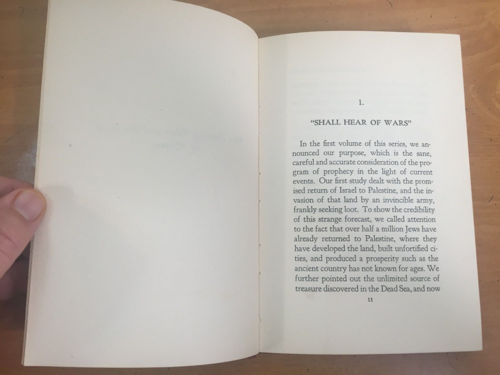 1945 Christian Book – The Coming War and the Rise of Russia by Rimmer Hardcover