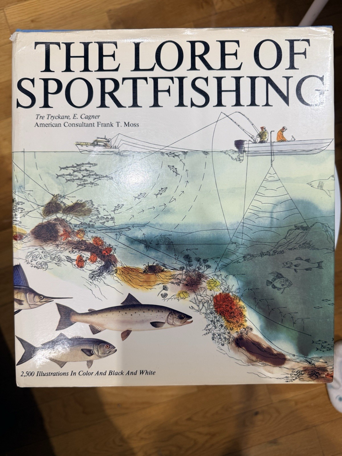 The Lore of Sportfishing HC Crown Publishers Tre Tryckare E Cagner Illustrated