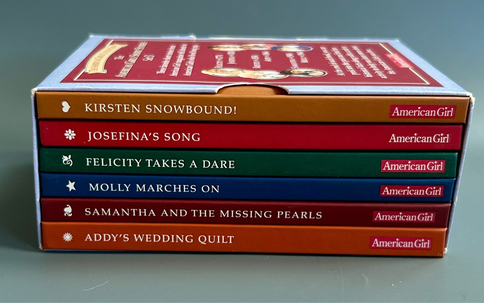 The American Girls Short Stories Set 3 – 6 Hardcover Books – Very Good -Slipcase