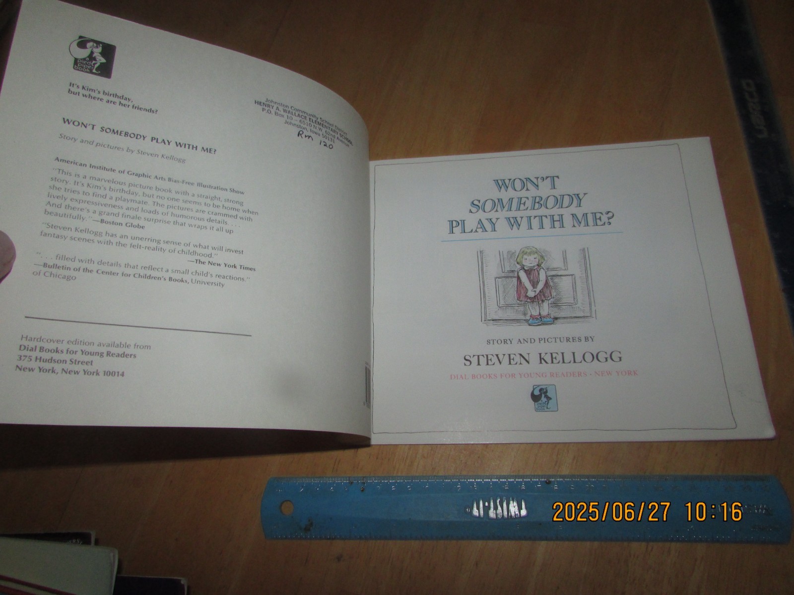 Won’t Somebody Play with Me? by Steven Kellogg (1976, Trade Paperback)