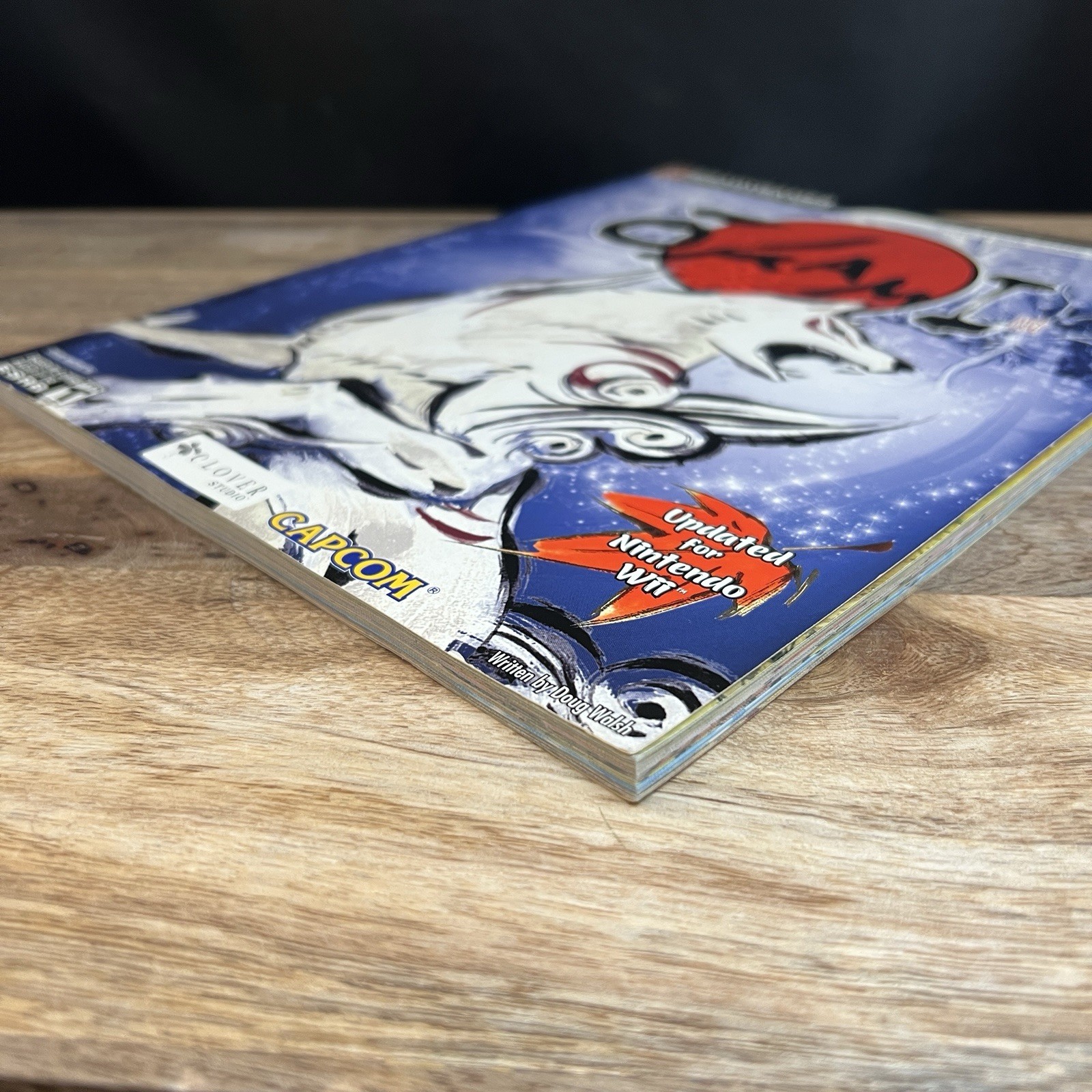 Okami Official Strategy Guide Nintendo Wii Doug Walsh BradyGames 2008