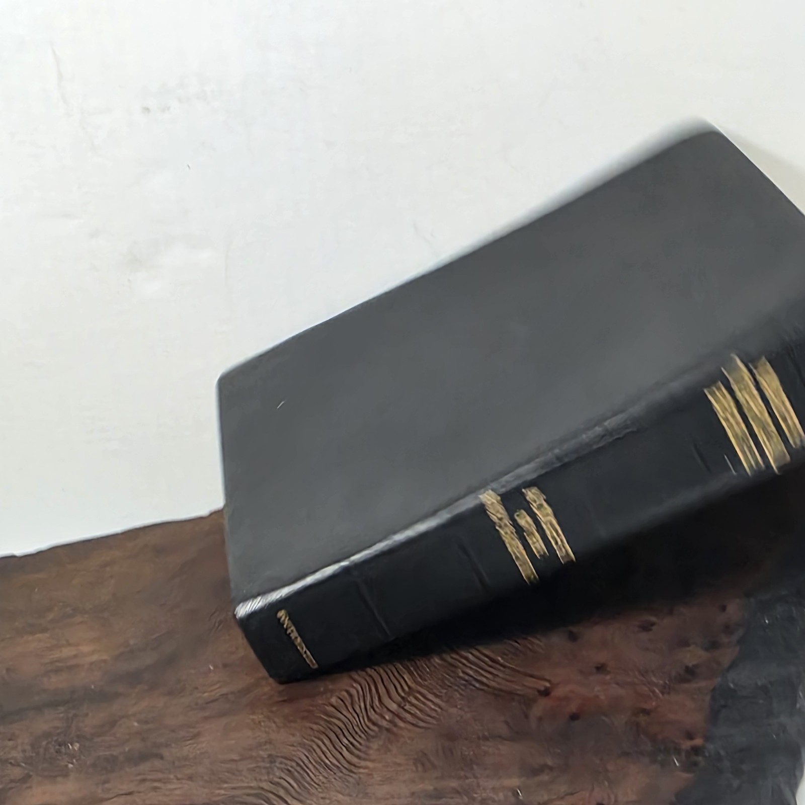 Nave’s Topical Bible Digest Black Leather Bound Thumb Indexed 1962 Southwestern