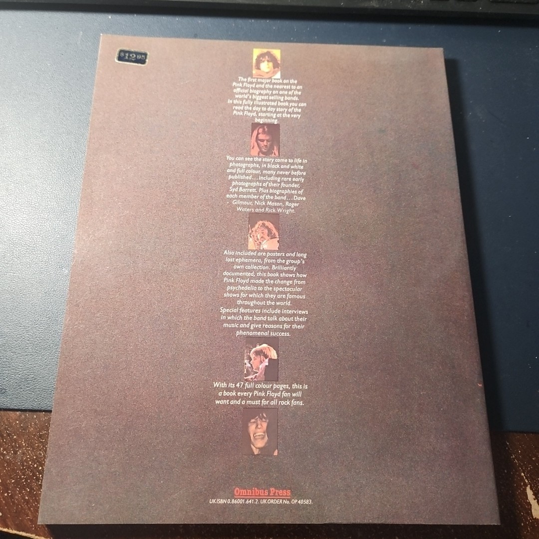 Pink Floyd A Visual Documentary by Miles 1980 Omnibus Press UK Ed. 0860016412