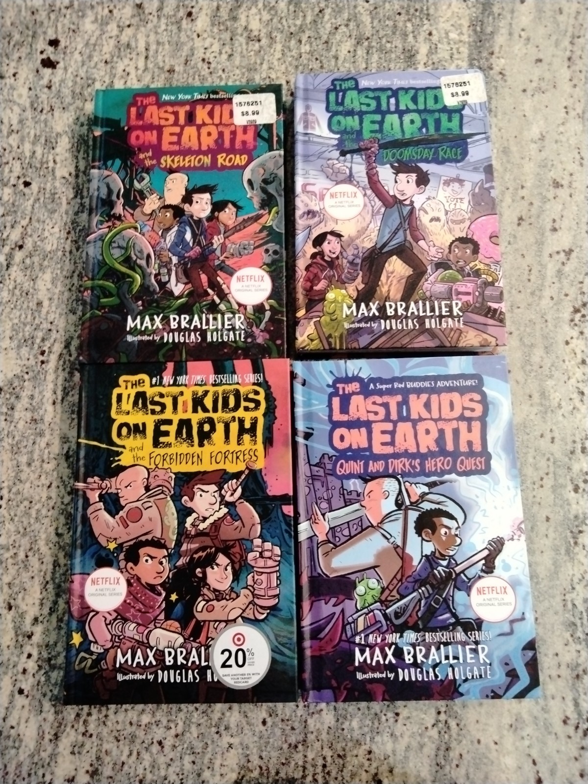 The Last Kids On Earth By Max Brallier Book Lot of 9