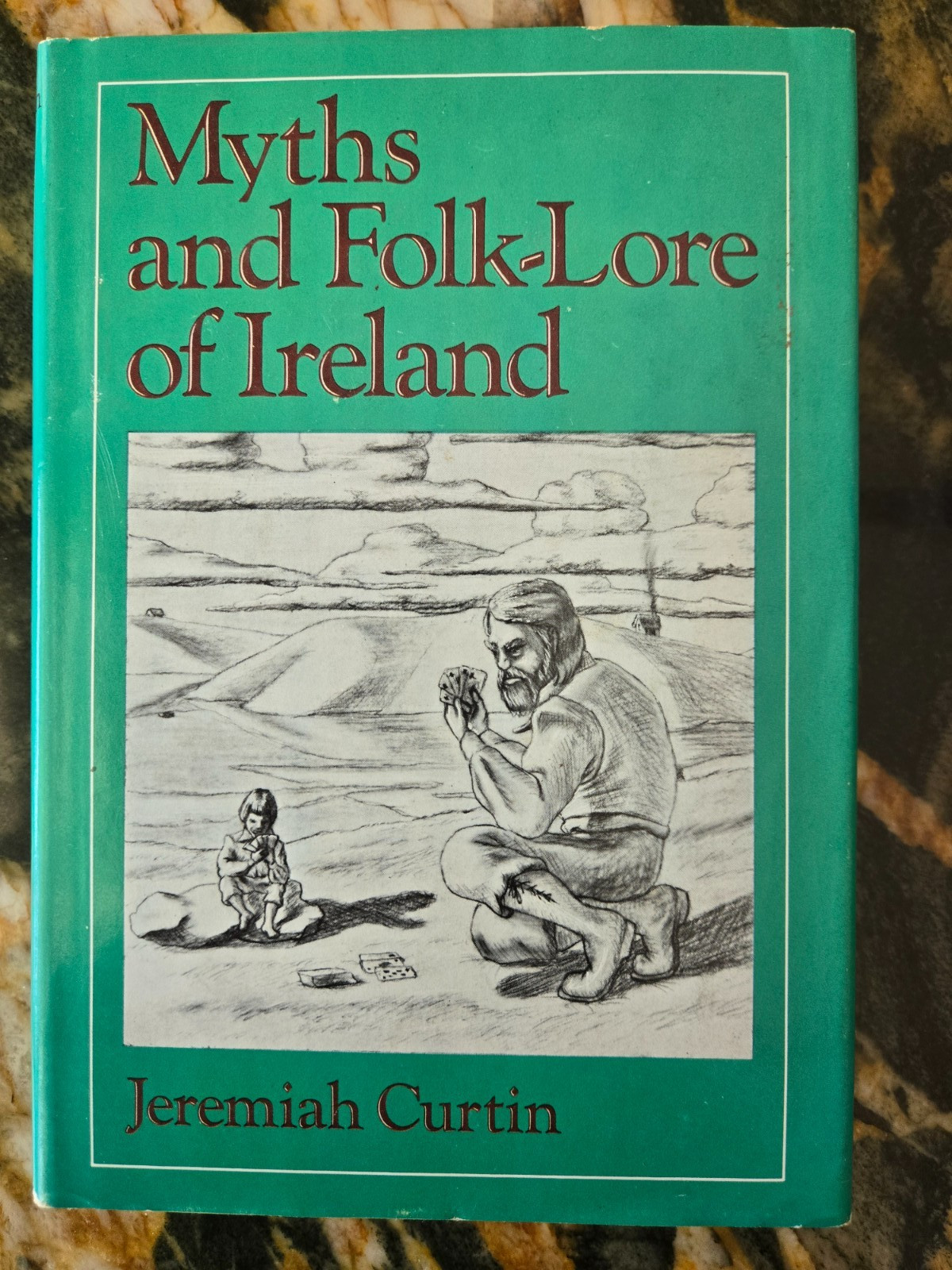 Myths and Folk-Lore of Ireland by Jeremiah Curtin, 1975, HC/DJ