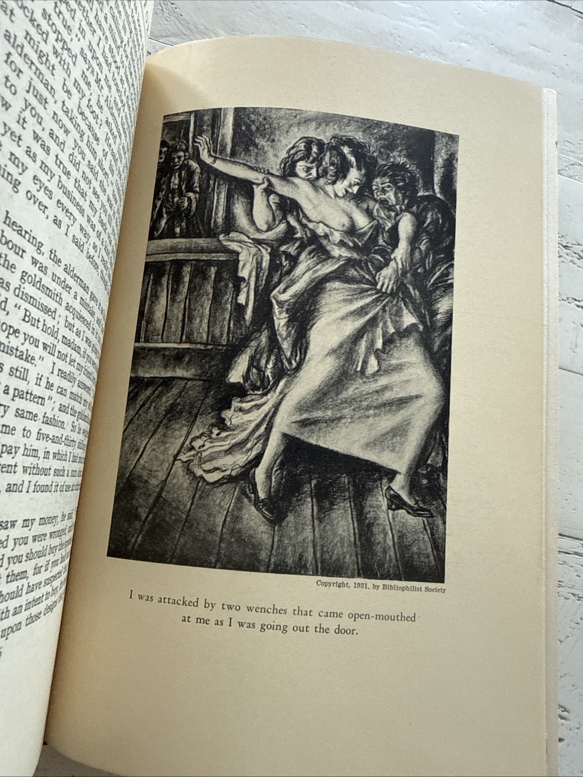 Moll Flanders Daniel Defoe 1931 HC Illustrated John Alan Maxwell Erotica