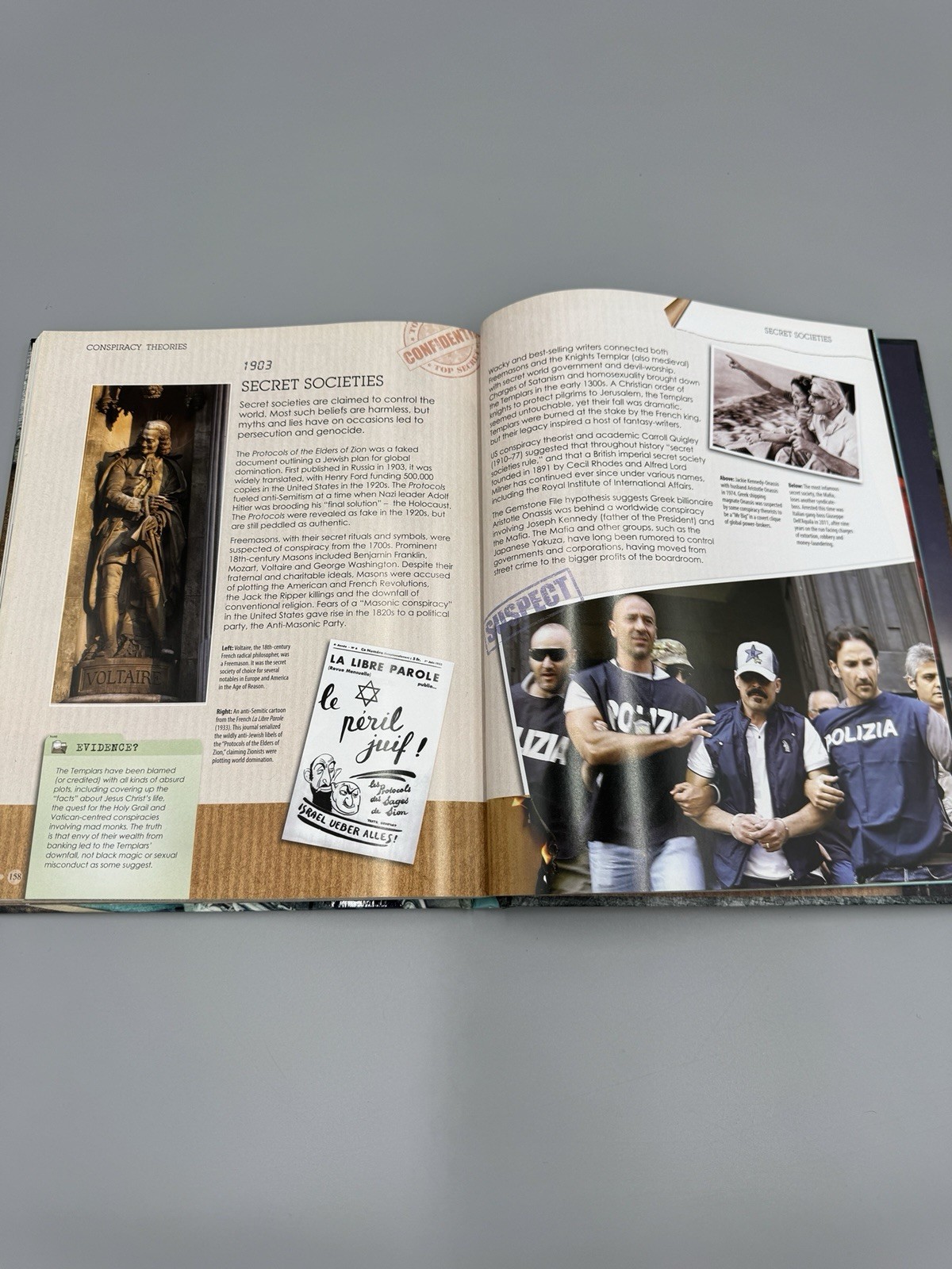 Conspiracy Theories: Uncover The Evidence And Decide Hardcover